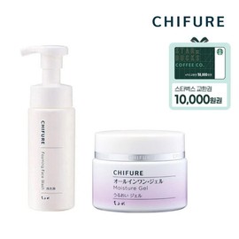 When purchasing, Starbucks 10,000 won Chihure Foaming Face Wash 180ml + Moisture Gel 103g / 구매시 스타벅스 1만원권치후레 포밍 페이스 워시180ml+모이스춰 젤 103g