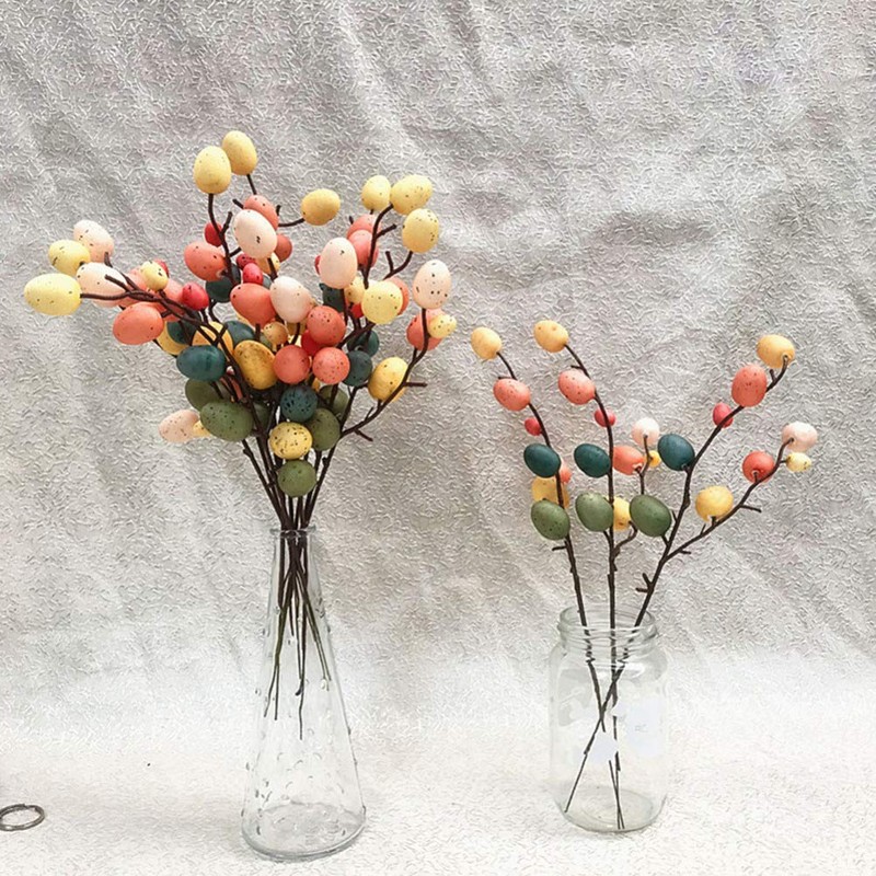 MAGICLULU 5 Pcs Easter Egg Tree Branches Foam Easter Egg