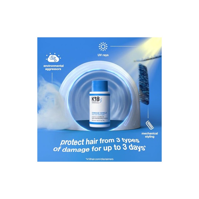 Damage Shield Protective Conditioner by K18 Hair for Unisex -