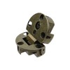 Sscon 2Packs 90 Degrees Adjustable Zinc Alloy Hinges Concealed Hinges