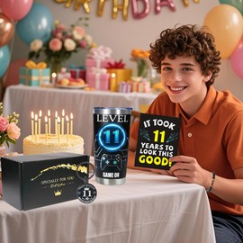 Carselage 11 Year Old Boy Gifts, 11th Birthday Gift Decorations for Son, Gamer Gifts for Teenage Boy, Christmas Gift for Kids, Nephew, Grandson, Brother