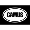 6" die Cut White Vinyl CAMUS Oval Euro Style Vinyl