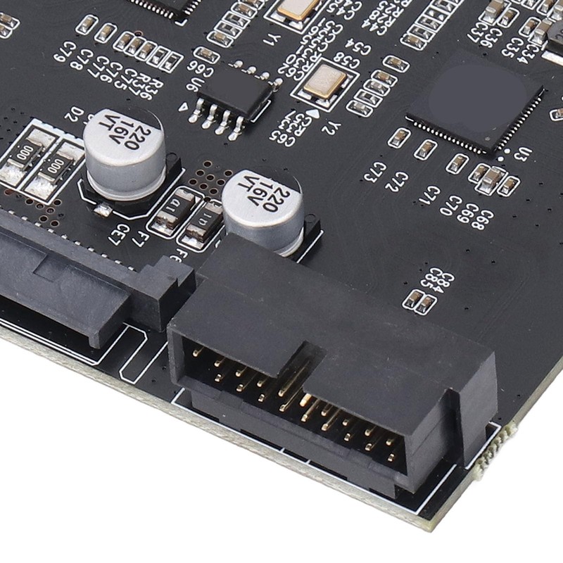 PCIe to USB 3.2 Gen 2 Adapter Card, 20Gbps 3xUSB