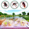 SEABABOO 2 Pack Food Covers, 12 Inch Foldable Encrypted Mesh