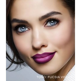 L'Bel Labial L'Bel Dúo Amplifiant color fucsia violet mate