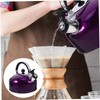 Gatuida Whistling Kettle Stainless Steel Spherical Boiling Pot for Kitchen