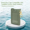 CERCGVEL Silicone Case Compatible with Noshinku Pocket Hand Sanitizer, Protective