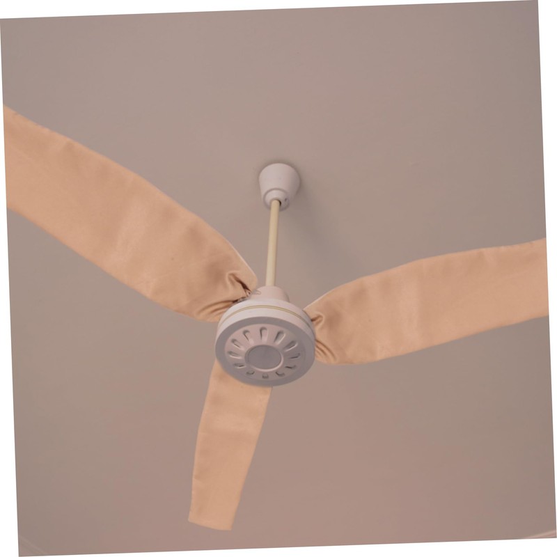 Levemolo Hanging Fan Cover Ceiling Fan Sleeves Washable Reusable Bed