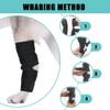 ZEACCT 1 Pair Dog Leg Braces, Front and Rear Knee