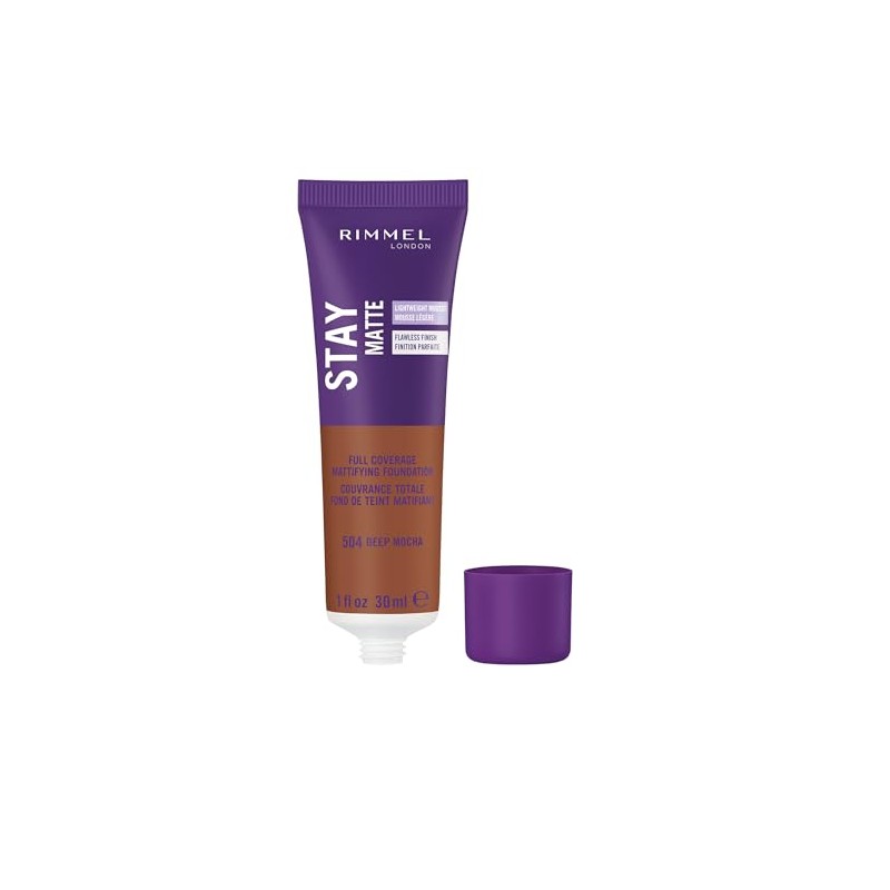 Rimmel London Stay Matte Liquid Mousse - 504 Deep Mocha