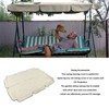 Buachois Outdoor Patio Swing Chair Canopy Replacement, Waterproof Swing Canopy,