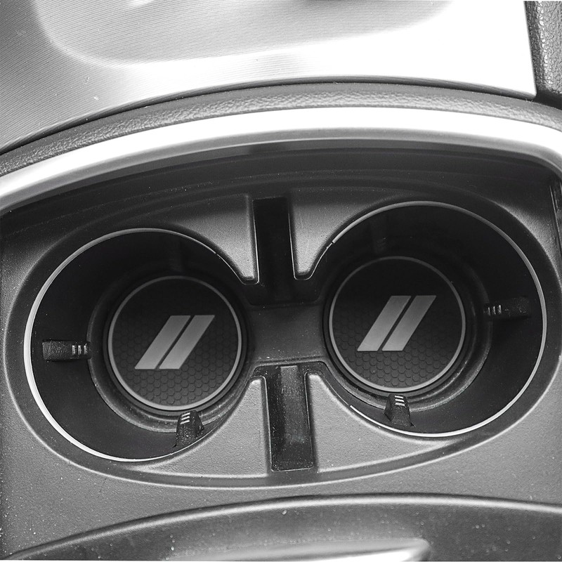 SENSHINE Anti Dust Cup Holder Insert for Dodge Charger Accessories