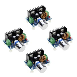 4 Pieces of XL4016 DC - DC Step - Down Converter Power modules That Convert from 4-40V to 1.25-36V, XL4016E1 PWM Adjustable Step - Down Board with 8A and 200W Capacity.