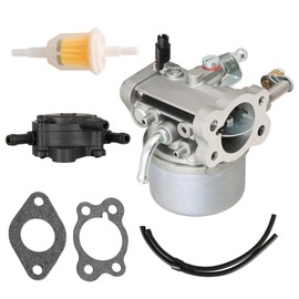 WFLNHB Carburetor with Fuel Pump and Filter Replacement for EZGo Golf Carts 295cc 4 Cycle Engines TXT Medalist Models Carb