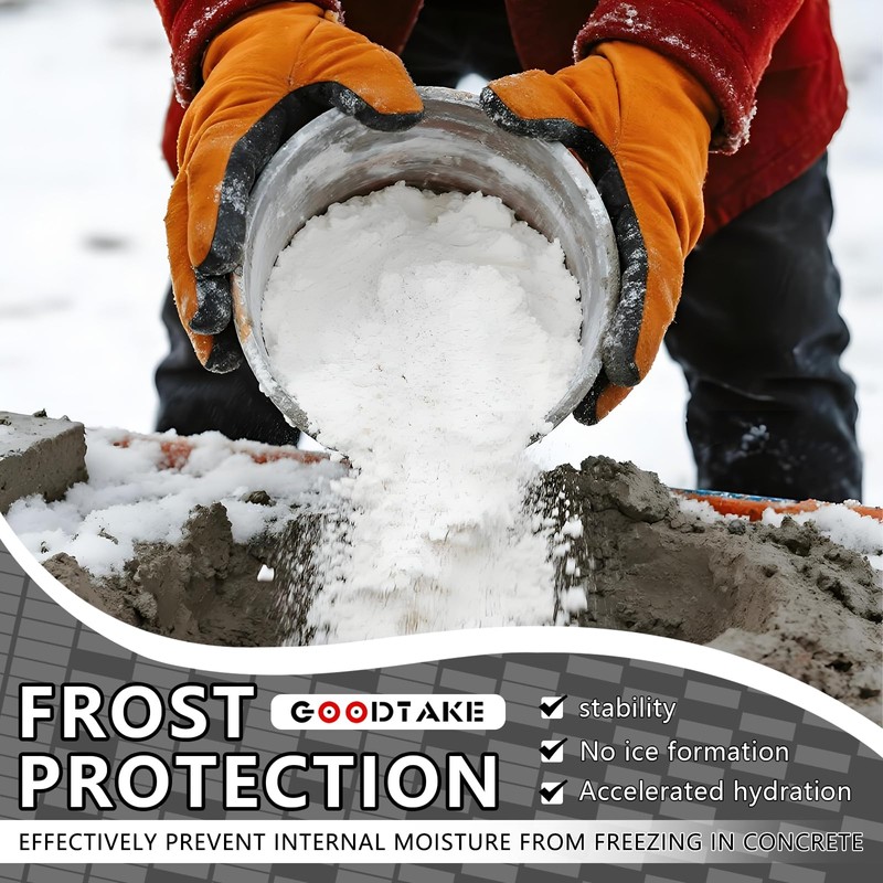 GOODTAKE Concrete Cold Weather Accelerator –Fast-Setting Cement & Concrete Additive
