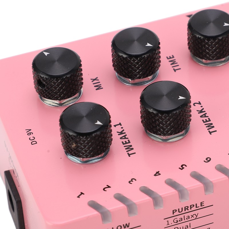 Stereo Delay Effect Electric Guitar Single Effector Support Storage with