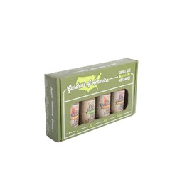 Gardens of America Hot Sauce Set – 4 Bottles Made with Peppers from 170+ Urban Farms – Small Axe Peppers – Supports Community Gardens – Vegan, Bold Flavors – 4 x 5oz