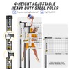 Professional Volleyball Net Set for Backyard Beach,Outdoor Height Adjustable Volleyball