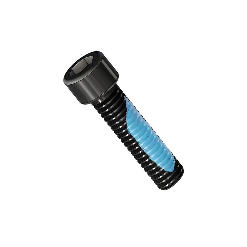 Generisch Bicycle Hex Socket Screw M5 x 20 Screw Lock