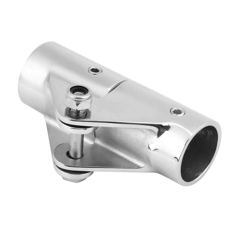Duokon Boat Rail Pipe Fittings with Folding Stainless Steel Swivel