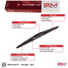 2M PLASTIC Rear Wiper Arm Blade Replacement for Ford Honda