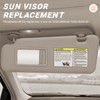 Beige Driver Left + Passenger Right Side Sun Visor Replacement