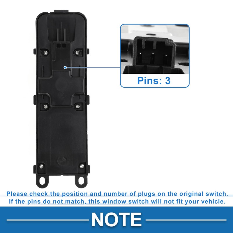 A ABSOPRO Power Window Switch No.LR025908 Window Control Switch for
