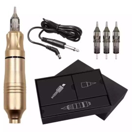 Mast Atom Rotary Pen Tattoo Machine By Mast WQ090 For Permanent Makeup - Gold