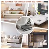 Irrical Large Double Bed, Folding Spring Box,Light and Thin Bed,