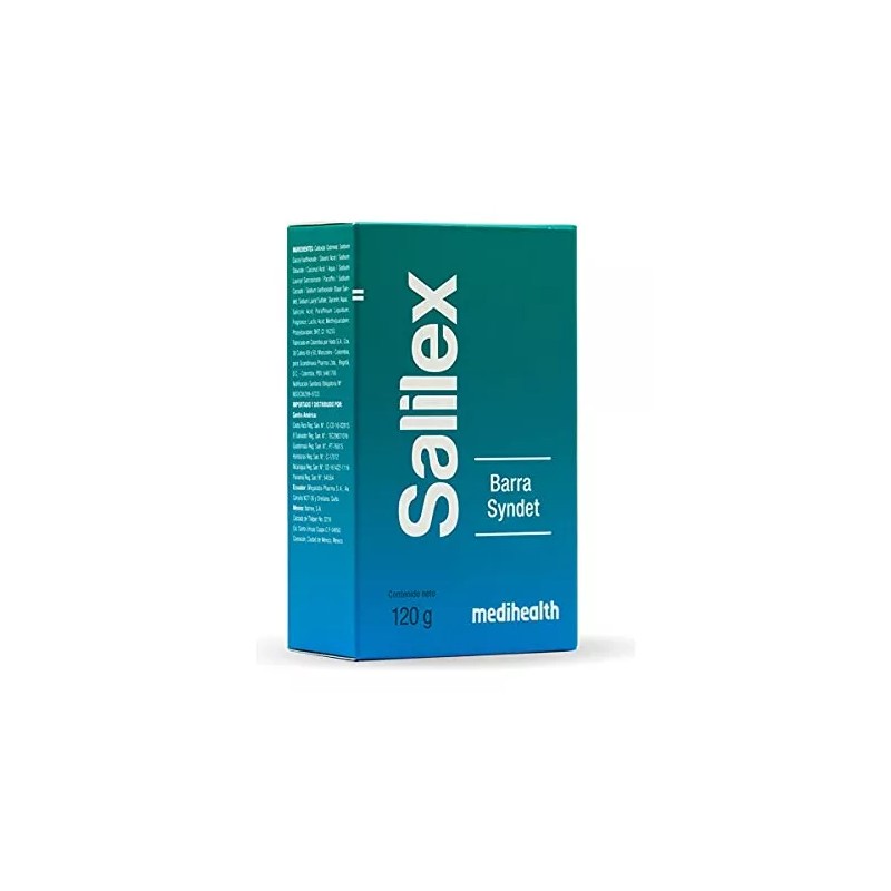 Salilex Barra Limpiadora Piel Grasa, Caja Con Barra De 120g