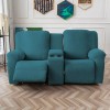 Unbranded Recliner Loveseat Cover with Middle Console Sofa slipcover, Stretch