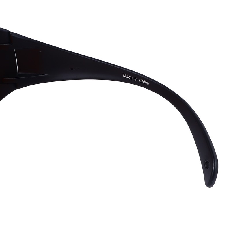 Safety Goggles 190 to 490nm Black Frame Orange Lens OD5
