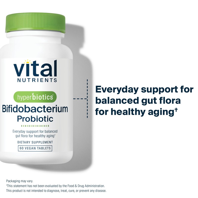 Hyperbiotics Vital Nutrients Bifidobacterium Probiotic | 7 Targeted Strains |