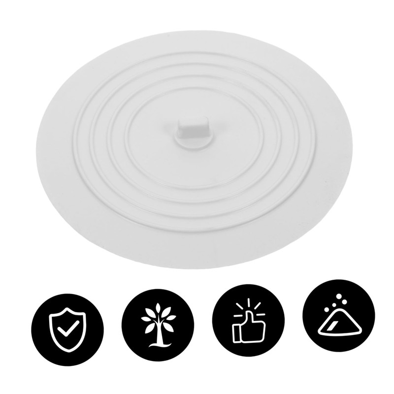 Operitacx Rubber Drain Stopper for Bathtub and Kitchen Sink Multi