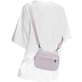 MAXTOP Small Crossbody Bags for Women with Detachable Strap Fanny Packs for Women Sling CellPhone Purse for Travel Casual Walking(Lavender Purple)