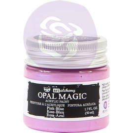 Prima Marketing Inc. Finnabair Art Alchemy-Opal Magic Acrylic Paint-Pink-Blue