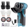 Zistel 12V Brushless Cordless Angle Grinder Set with Li-ion Battery