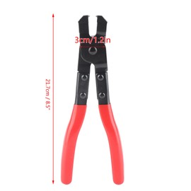 Suuonee Clamp Pliers, Carbon Steel Ear-type CV Boot Clamp Plier for All Earless Type CVJ Boot Clamps
