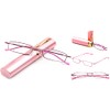 2 Packs Pocket Readers Ultra Slim Compact Reading Glasses Spring