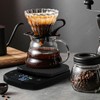Digital Coffee Scale Rechargeable Clear Display Digital Food Scale with