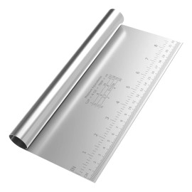 Mercader Digital 5 Pzs Espátula Raspador Alisador Repostería Cortador Masa