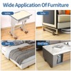 Ezprotekt Adjustable Furniture Risers with Screw Clamp, Chair Risers 2