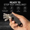 ROSSM Key Organizer - Compact Metallic Key Holder | Minimalist