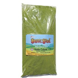 Activa Bag of Colored Scenic Sand 5 lb- Sage