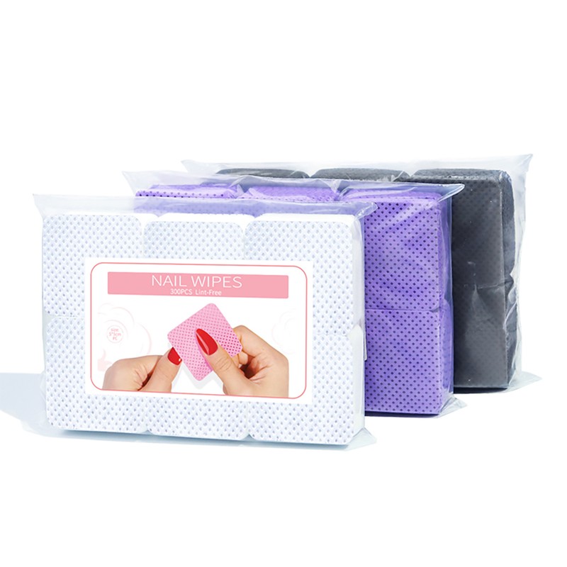 Jaywani Company [Jaywani] Lint-Free Gel Nail Remover Embossed Wiper 300