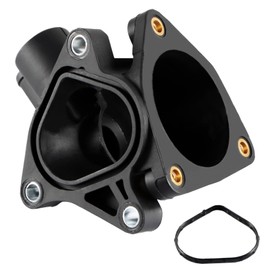 FUSCH - Carcasa de termostato para motor compatible con Honda Element 2.4L 2003-2011 Accord 2.4L 2003-2010 Civic 2.0L 2006-2011 CR-V 2.4L 2007-2014 Reemplazo#:19320-RAA-A011