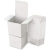 Pack of 15 Gift Boxes Kraft Paper White, Cardboard Boxes,