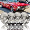 JESUO 4pcs 5.75" LED Headlights Hi/Lo Beam For 1958-1975 Oldsmobile