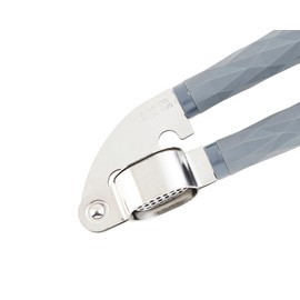 Wiltshire Diamond Handle Garlic Press, Garlic Crusher, Dimensions: 19x5x2cm, Colour: Grey