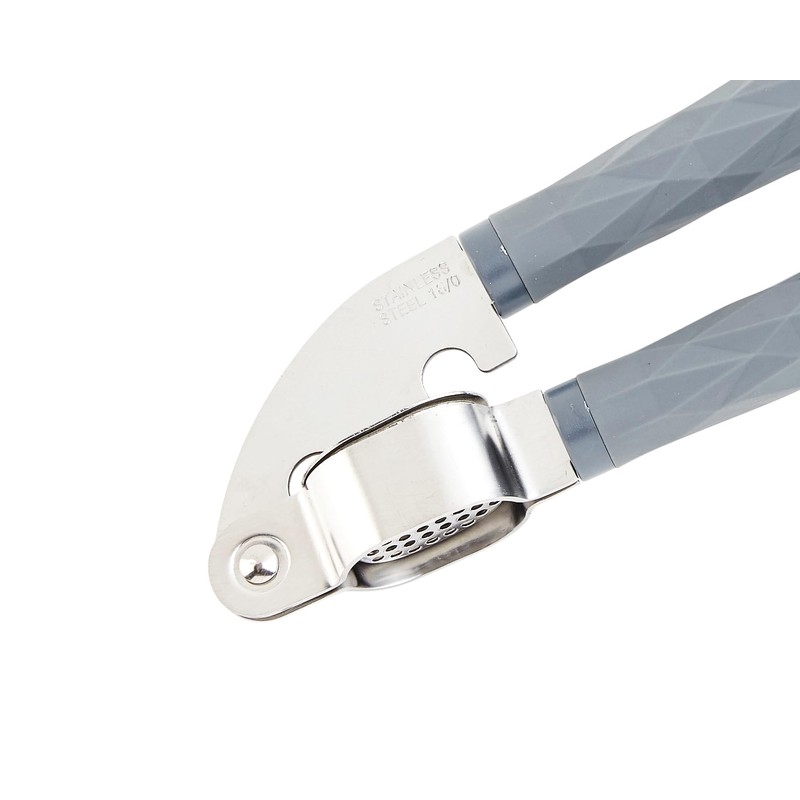 Wiltshire Diamond Handle Garlic Press, Garlic Crusher, Dimensions: 19x5x2cm, Colour: